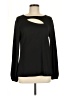 Bobeau Black Long Sleeve Blouse Size M - photo 1