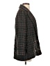 Amour Vert Plaid Gray Wool Blazer Size S - photo 4