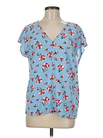 Hilary Radley Short Sleeve Blouse (view 1)