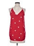 Ann Taylor LOFT 100% Polyester Red Sleeveless Top Size S - photo 1
