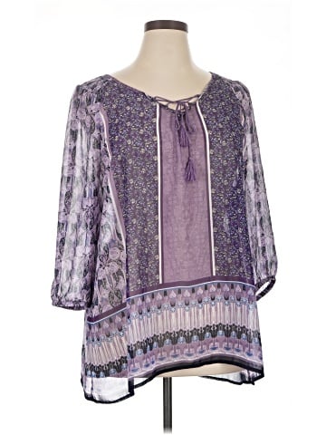 Lane Bryant 3/4 Sleeve Blouse (view 1)