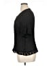 Notations 100% Polyester Black Short Sleeve Blouse Size XL - photo 5
