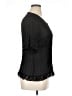 Notations 100% Polyester Black Short Sleeve Blouse Size XL - photo 4