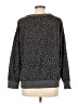 Splendid Animal Print Gray Pullover Sweater Size L - photo 2