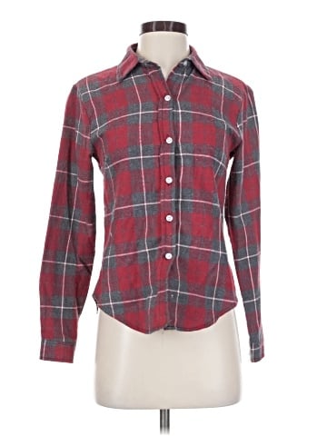 Finejo Long Sleeve Button-Down Shirt (view 1)