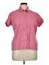 Woolrich Pink Short Sleeve Blouse Size XL - photo 1