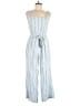 Splendid Stripes Blue Jumpsuit Size S - photo 1