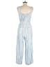 Splendid Stripes Blue Jumpsuit Size S - photo 2