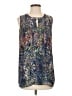 CAbi 100% Polyester Blue Sleeveless Blouse Size S - photo 1