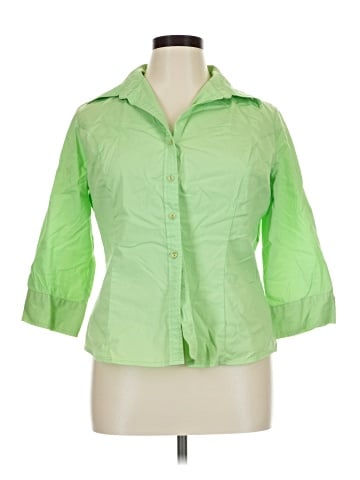 George 3/4 Sleeve Button-Down Shirt (view 1)