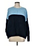 Vince Camuto Color Block Blue Pullover Sweater Size M - photo 1