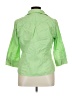 George Green 3/4 Sleeve Button-Down Shirt Size XL - photo 2