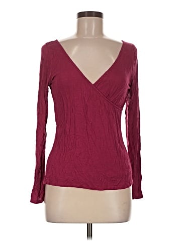 Bordeaux Long Sleeve T-Shirt (view 1)