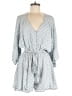 Dress Forum 100% Rayon Paisley Blue Romper Size S - photo 1