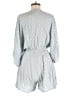 Dress Forum 100% Rayon Paisley Blue Romper Size S - photo 2