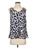 CAbi 100% Polyester Silver Sleeveless Blouse Size S - photo 1
