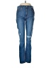 Gap Hearts Blue Jeans Size 6 - photo 1