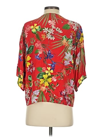Karen Kane Short Sleeve Blouse (view 2)