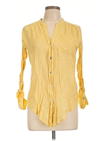 Keren Hart 3/4 Sleeve Button-Down Shirt (view 1)