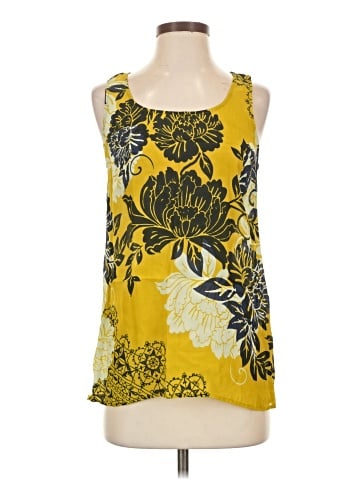CAbi Sleeveless Silk Top (view 1)