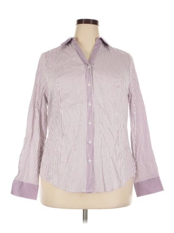 Lane Bryant Long Sleeve Blouse (view 1)