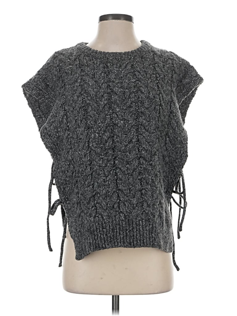Pre-owned Heartloom Sweater Vest In Gray