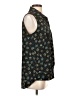 CAbi 100% Polyester Floral Black Sleeveless Blouse Size S - photo 4