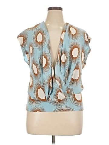 Diane von Furstenberg Sleeveless Silk Top (view 1)