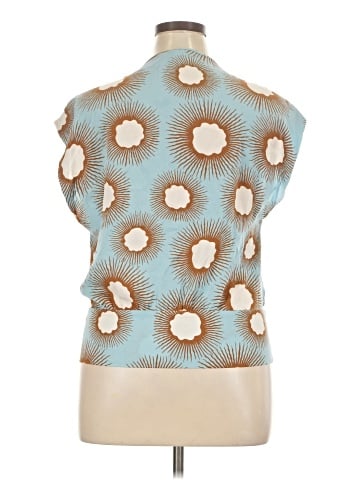 Diane von Furstenberg Sleeveless Silk Top (view 2)