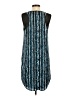 DKNY 100% Polyester Graphic Blue Cocktail Dress Size S - photo 2