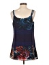 CAbi 100% Polyester Blue Sleeveless Top Size S - photo 2
