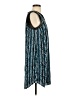 DKNY 100% Polyester Graphic Blue Cocktail Dress Size S - photo 4