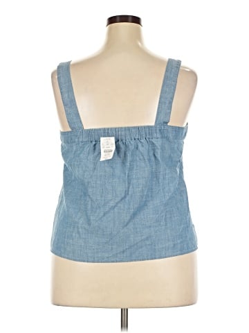 J.Crew Factory Store Sleeveless Blouse (view 2)