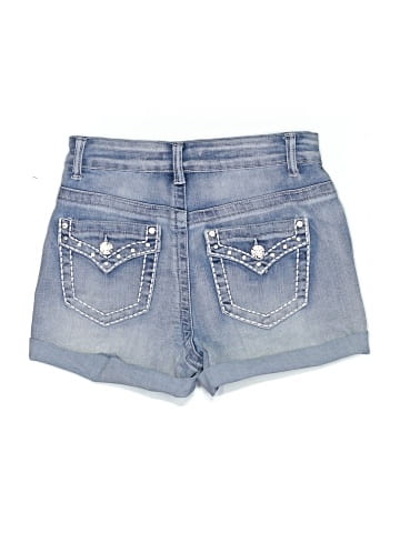 Wax Jean Denim Shorts (view 2)