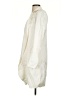 Bebe Solid Ivory Raincoat Size 00 - photo 5