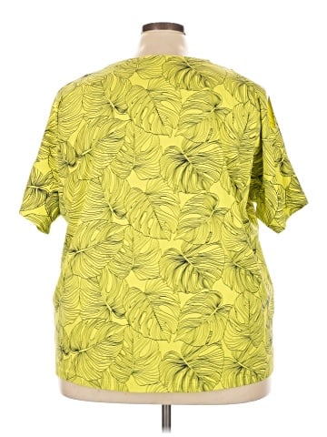 Ulla Popken Short Sleeve Blouse (view 2)