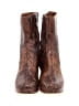 Dolce Vita Snake Print Black Brown Ankle Boots Size 10 - photo 2