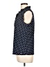 Tommy Hilfiger Polka Dots Blue Short Sleeve Blouse Size L - photo 5