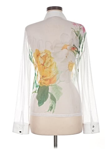 Karl Lagerfeld Paris Long Sleeve Polo (view 2)