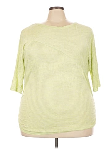 Lane Bryant 3/4 Sleeve T-Shirt (view 1)