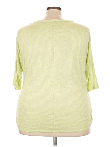 Lane Bryant 3/4 Sleeve T-Shirt (view 2)