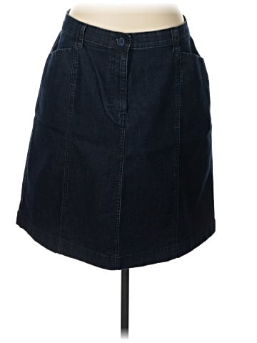 L.L.Bean Denim Skirt (view 1)