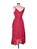 Lulus 100% Polyester Red Cocktail Dress Size L - photo 2
