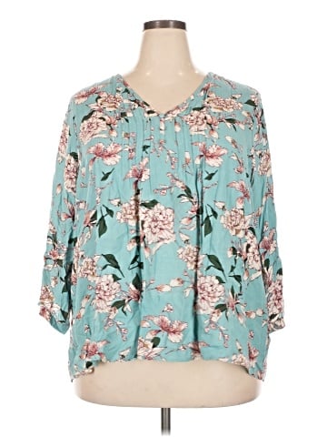 Fun2Fun 3/4 Sleeve Blouse (view 1)