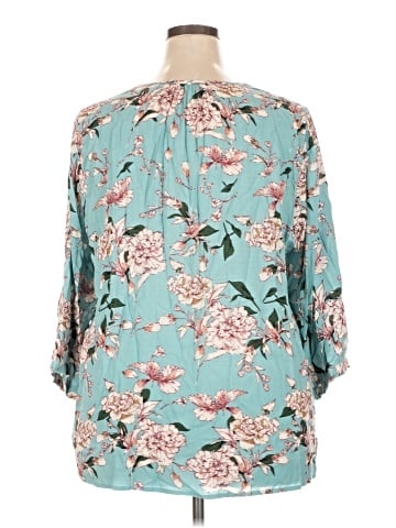 Fun2Fun 3/4 Sleeve Blouse (view 2)