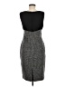 Sparrow 100% Polyester Houndstooth Gray Cocktail Dress Size M - photo 2