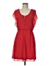 Outback Red 100% Polyester Solid Red Casual Dress Size M - photo 1