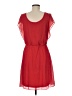 Outback Red 100% Polyester Solid Red Casual Dress Size M - photo 2