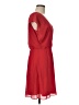 Outback Red 100% Polyester Solid Red Casual Dress Size M - photo 4