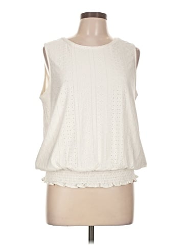 Adrianna Papell Sleeveless Blouse (view 1)